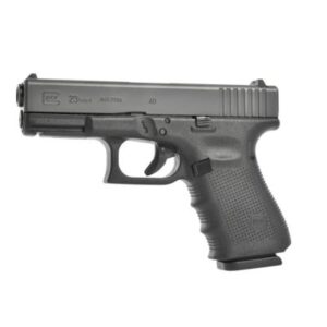 Pistola Glock G23 Gen4 Calibre .40 13+1 Tiros, C/ Maleta, 3 Carregadores