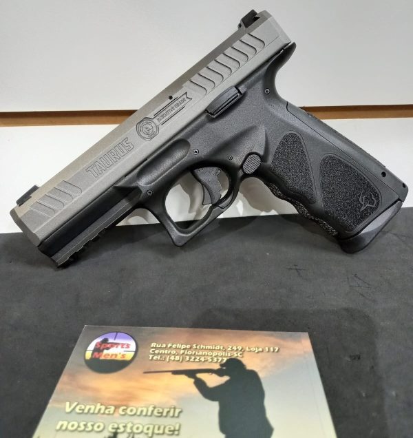 Pistola Taurus TS9 Cal. 9mm T.O.R.O. Graphene Gray - Imagem 5