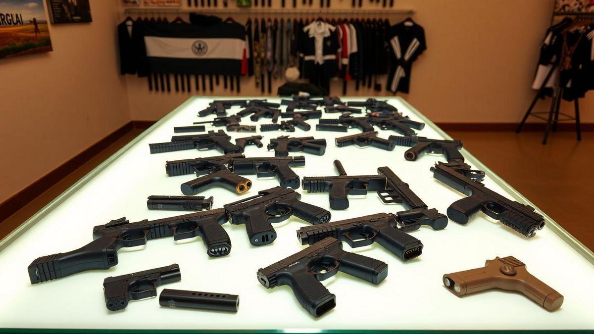 As Principais Marcas de Pistolas no Paraguai