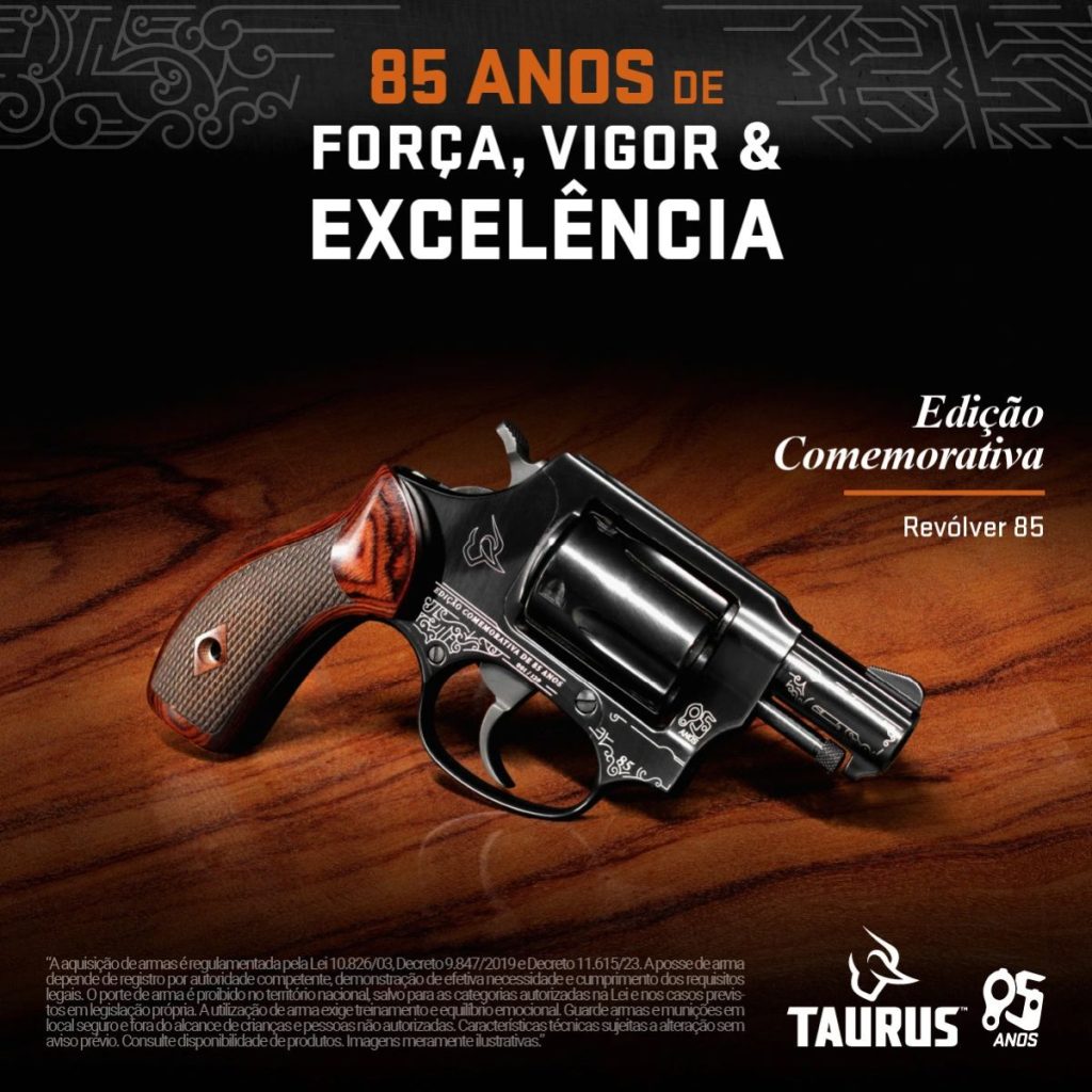 Revolver Taurus RT 85 Ediçãi limitada