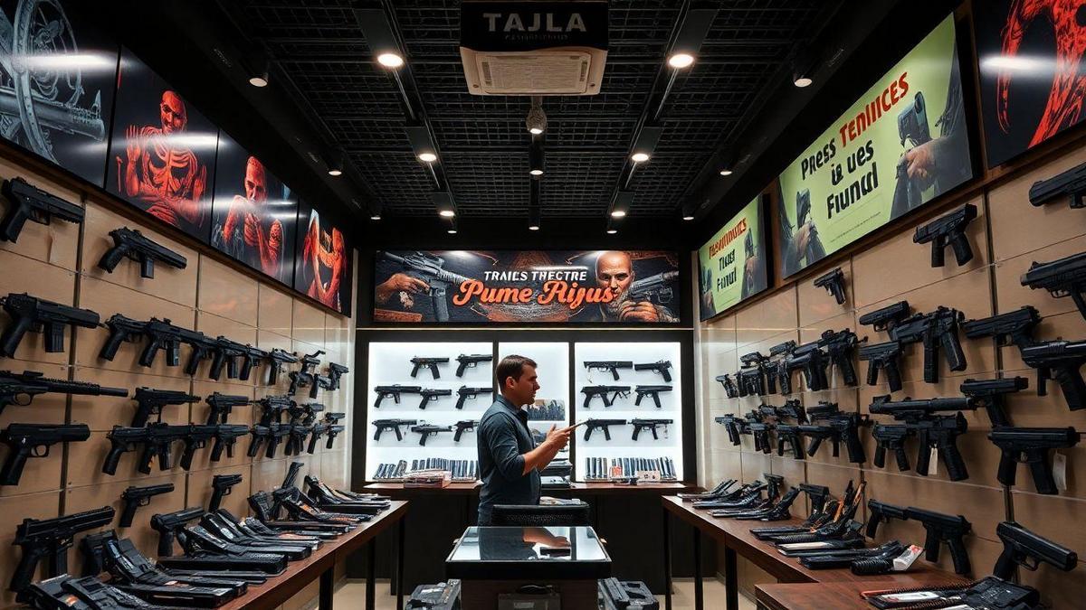 Tendências do Mercado de Pistolas no Brasil em 2025