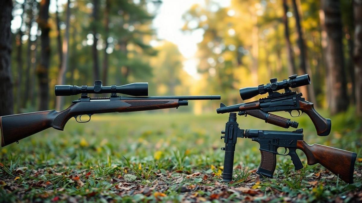 Tipos de Armas de Fogo para Caça