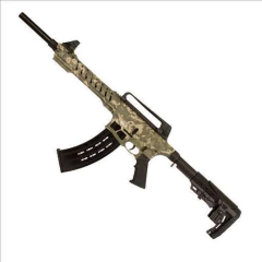 Espingarda Tática Huglu XR7 Cal.12 Semi Automática Cano 18,5'' - VERDE Digital Camo RF