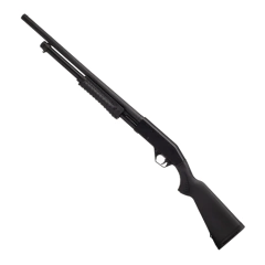 Espingarda Pump Cbc Military 3.0 Cal. 12 - Cano 24" - Coronha Fixa
